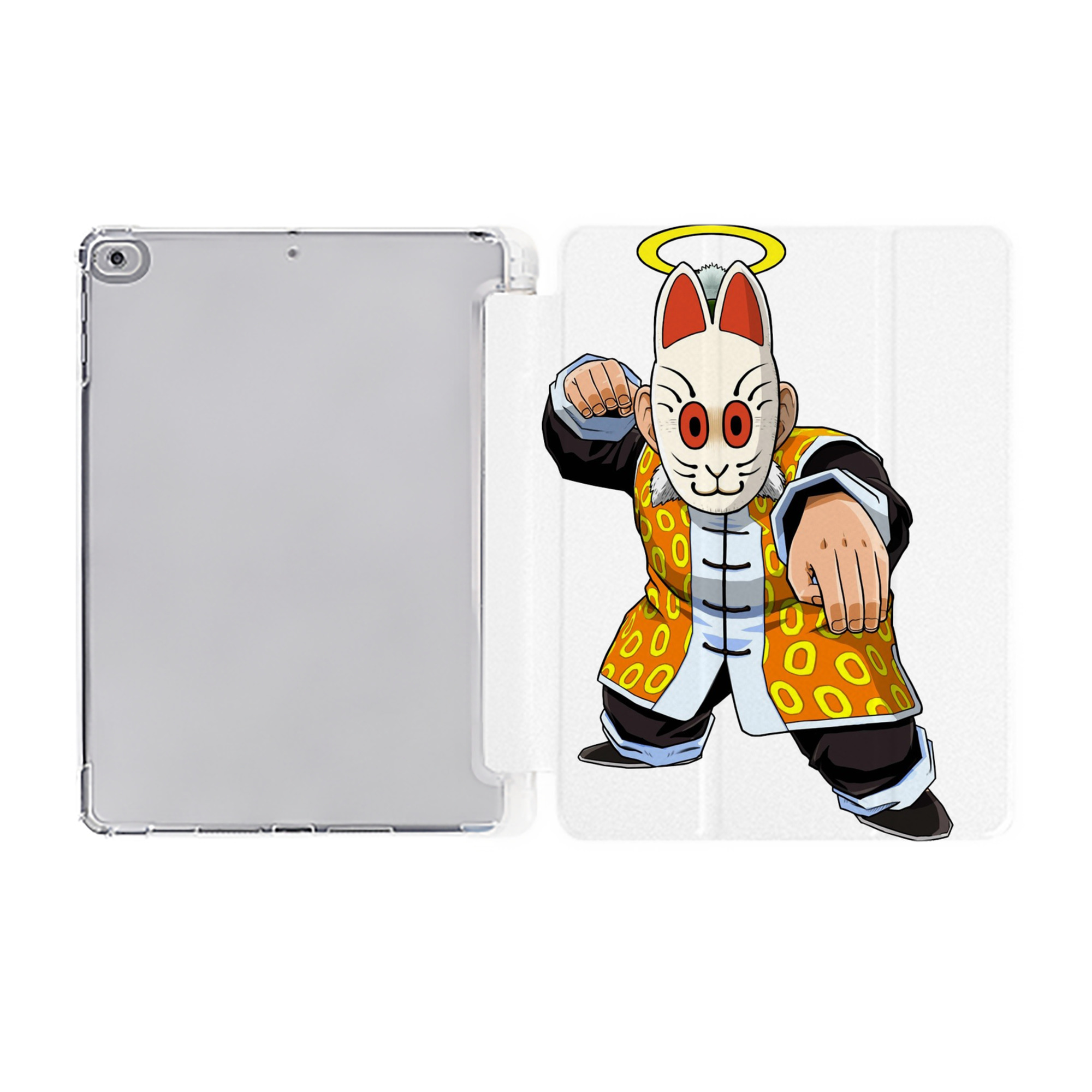 （画像用） ドラゴンボール DRAGON BALL IPad ケース ペン収納付き 三つ折りスタンド PUレザー×シリコン 対応機種9.5/10.5/10.9インチ